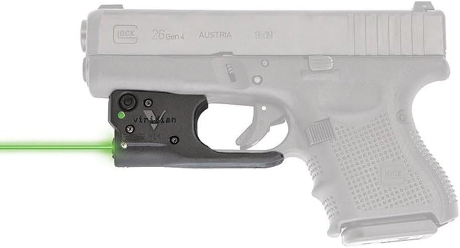 Viridian Reactor R5 Gen 2 Green Laser Sight and Holster, Laser Class 3R, 5mW Output