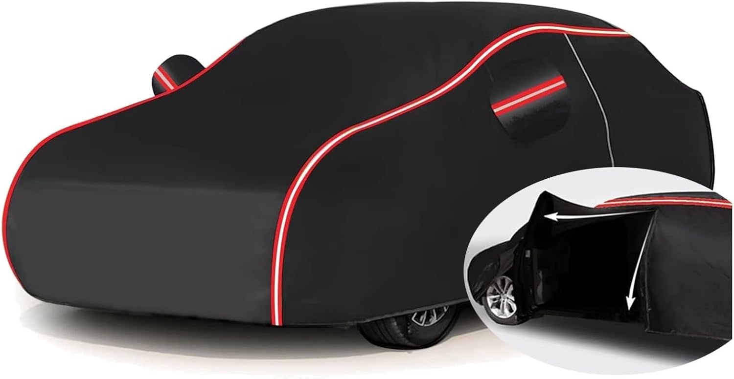 Car Cover for Proton Gen 2 (431 x 172.5 x 143.5cm),Car Shield-Waterproof+Scratch Proof+UV Defense,Dust & Wind Resistant with Reinforced Hem & Storage System