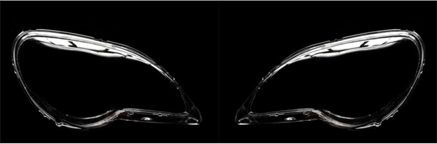 Clear Front Headlamp Lens Cover Replacement for Proton Gen-2 2009-2014, Prevent Headlight Fading,A Pair