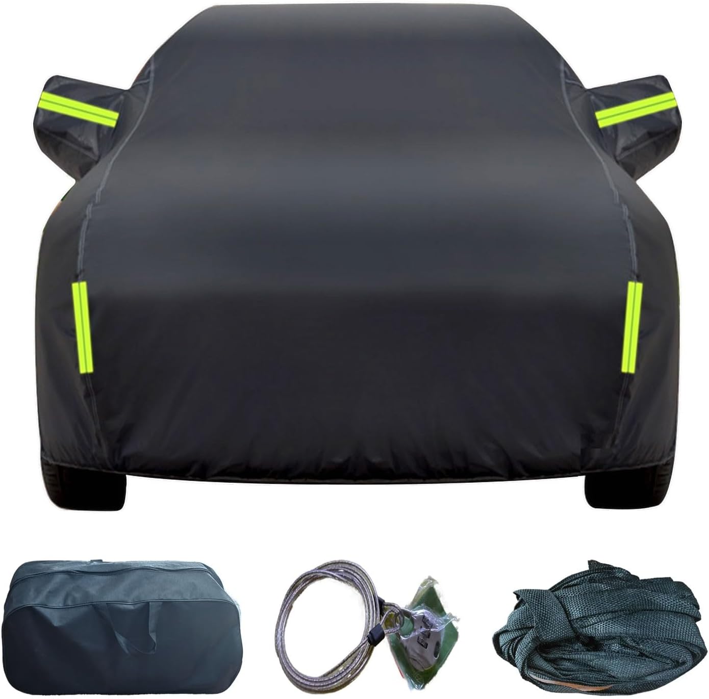 Waterproof Car Cover Compatibility for Proton Gen 2 Persona Satria Thickened Oxford Cloth Anti-Scratch Anti-Bird Droppings Fallen Leaves Dust Breathable Car Covers(Color:BB,Size:Gen 2)