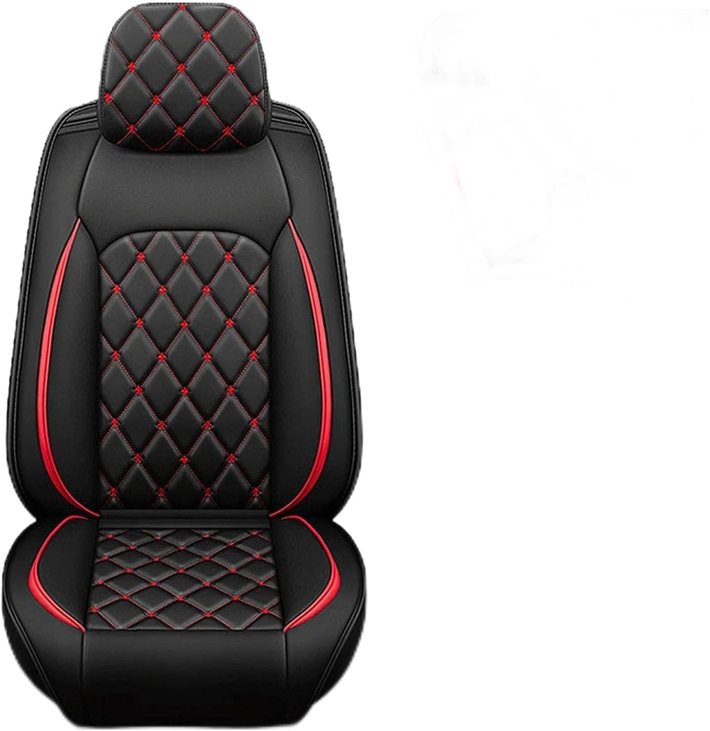 Car Seat Cover 5-Seats, for Proton Gen.2 (2004-2014), Front and Rear Leather Seat All Weather Use Breathable Wear Resistant Waterproof (Color : B)