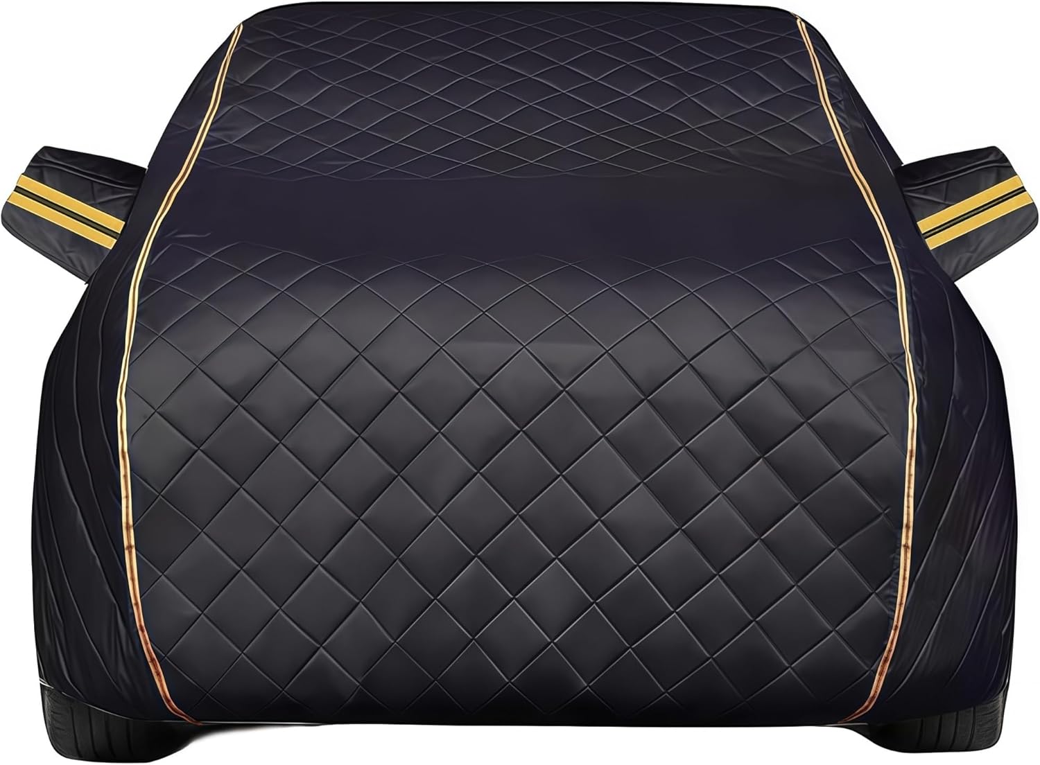 Hail Protector Car Cover for Proton Gen 2, All-Weather Indoor and Outdoor car Protective Tarpaulin Thickened Soft Windproof Breathable Flame Retardant Full Cover