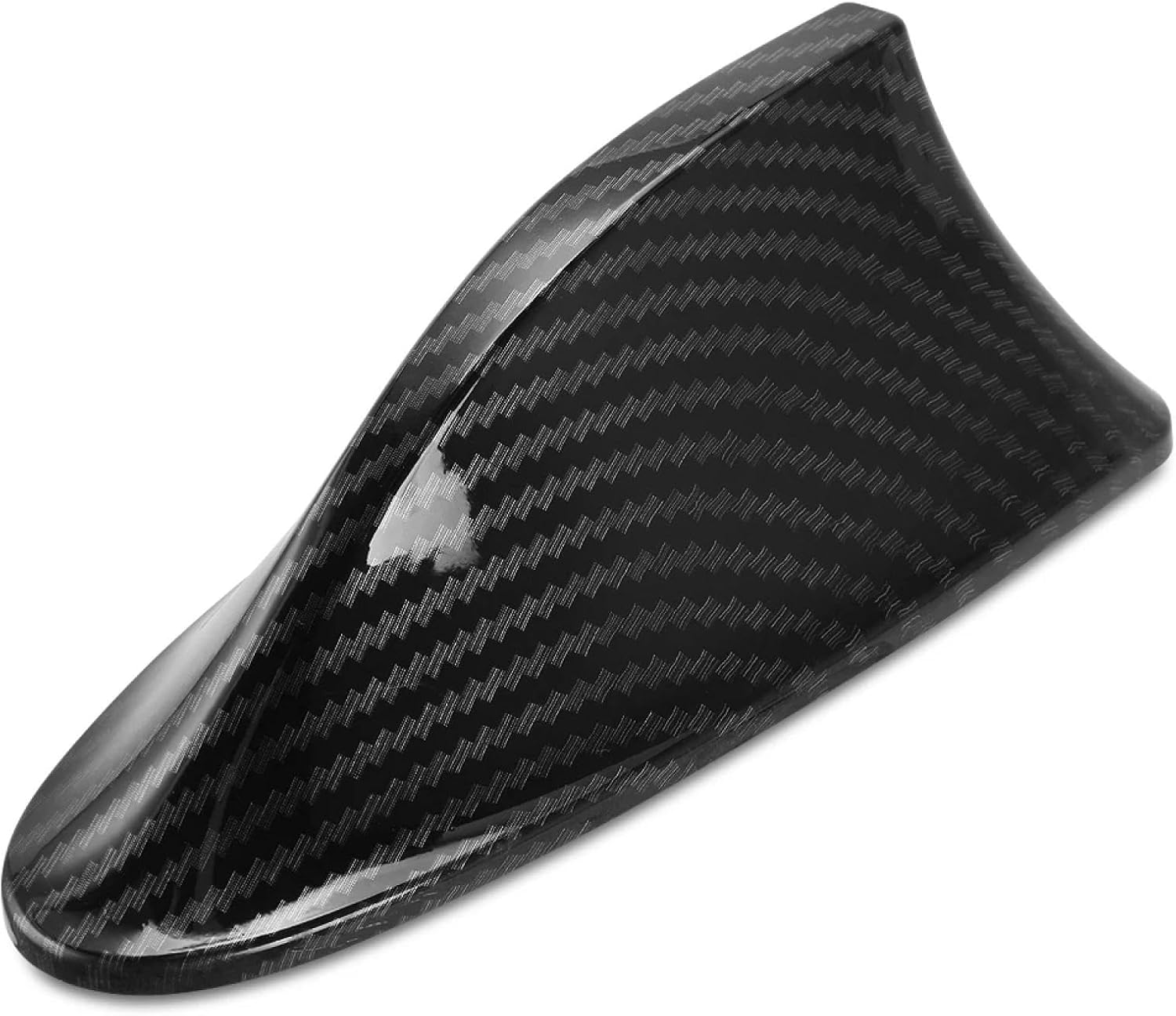 Universal Carbon Fiber Pattern Shark Fin Antenna Cover, Reduce Wind Drag Roof Decoration, No Punching Paste Installation, for Proton Gen 2 2004 2005 2006 2007 2008 2009-2012