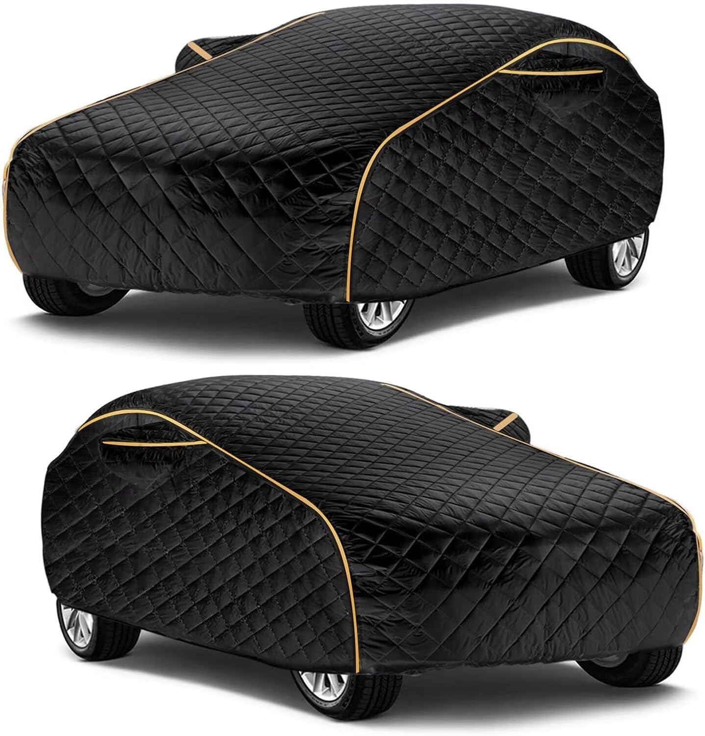 Car Cover Anti-Hail for Proton Gen 2 (431 x 172,5 x 143,5cm),Anti-Ultraviolet, Thickened, Cotton Lining, Anti-Aging, Rainproof, Snowproof, Scratch-Resistant